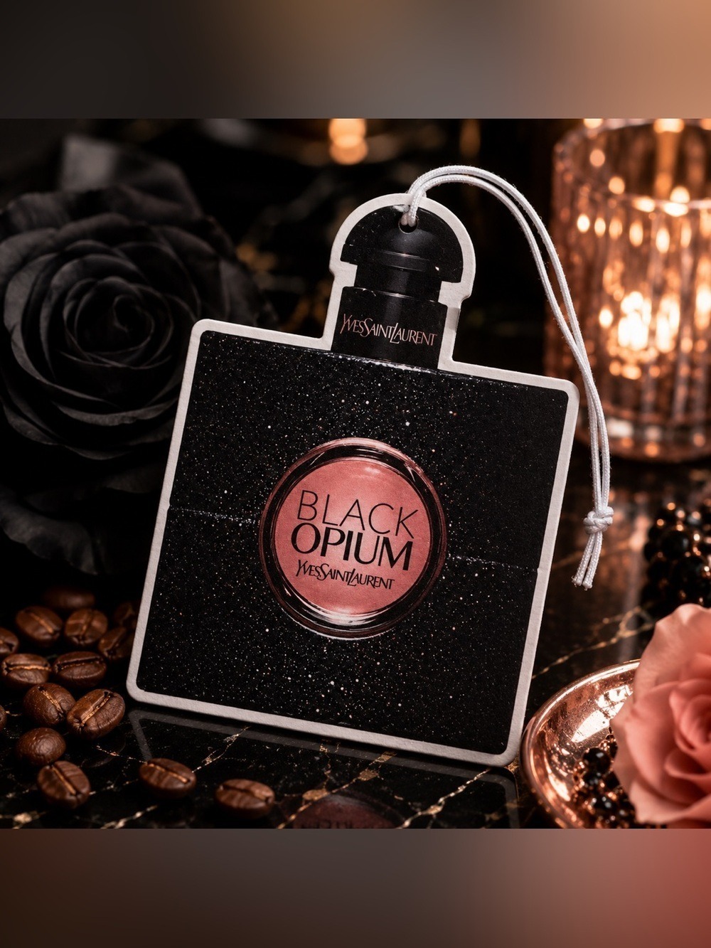 Luxury Inspired Air Freshener | Warm Vanilla Coffee Scent | Car Freshener